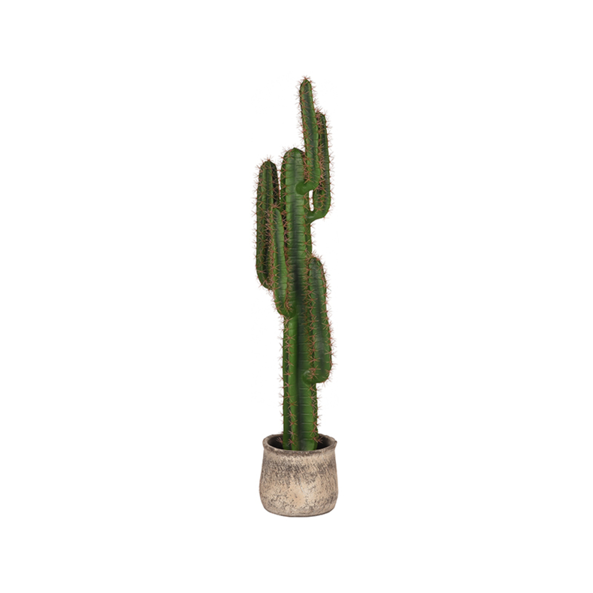 Kunstplant_Cactus_30x25x130_cm_Vooraanzicht_Pot